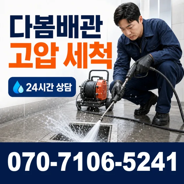 전남 광산구 송촌동 배수구뚫기 상담 이미지 4